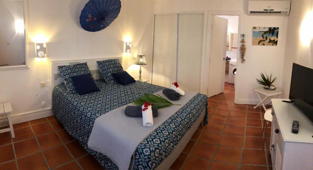 סן-פרנסואה Appartement Rez-De-Chaussee De Villa A 1 Minute De La Plage מראה חיצוני תמונה