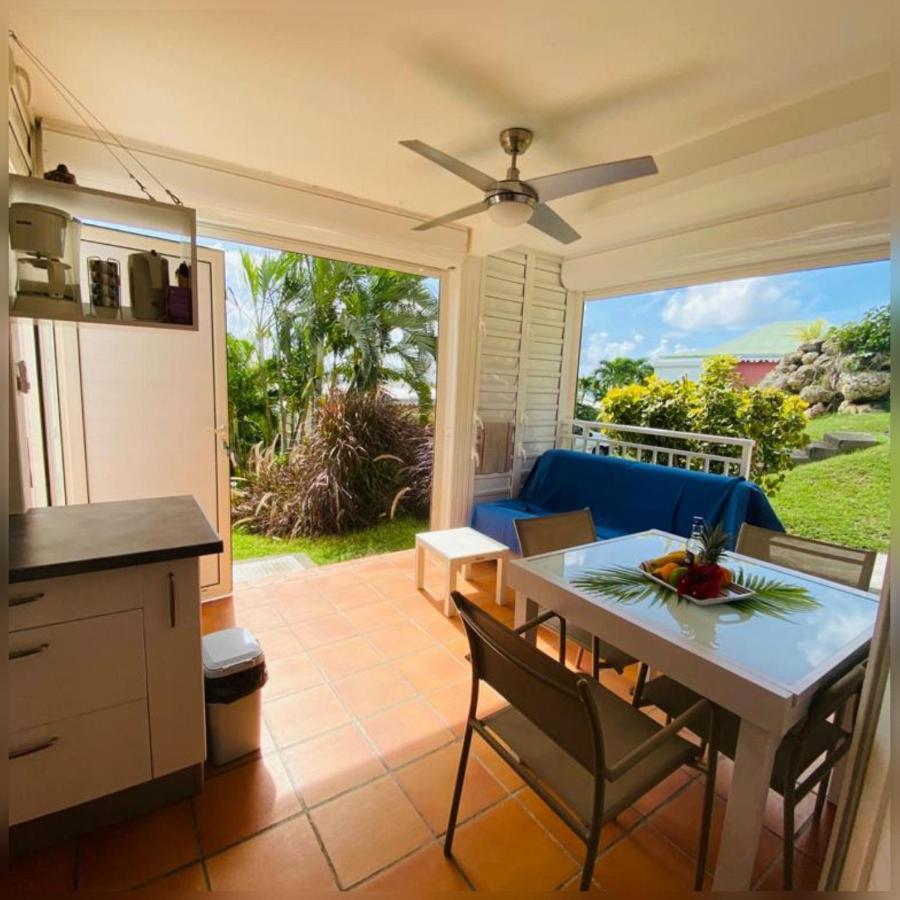 סן-פרנסואה Appartement Rez-De-Chaussee De Villa A 1 Minute De La Plage מראה חיצוני תמונה