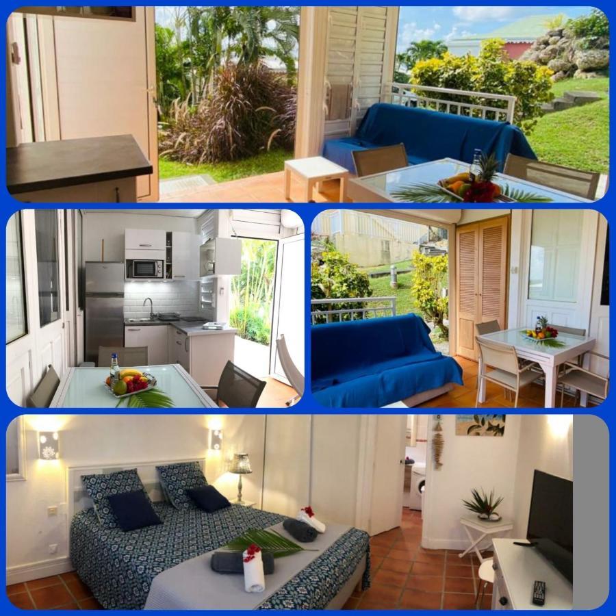 סן-פרנסואה Appartement Rez-De-Chaussee De Villa A 1 Minute De La Plage מראה חיצוני תמונה